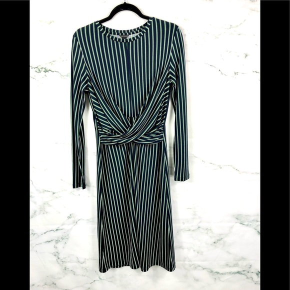 Ann Taylor Dresses & Skirts - ANN TAYLOR Striped Stretchy Work Dress